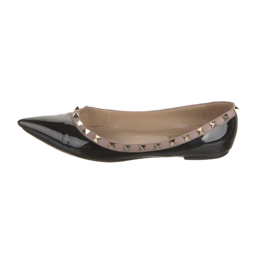 Valentino rockstud ballet flats